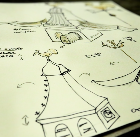 St Ninian's Box Design by Bryony Knox